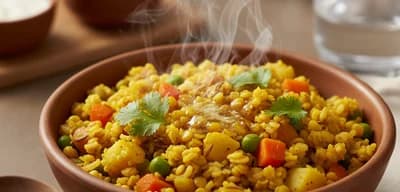 Daliya Khichdi recipe