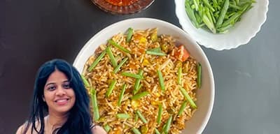 Vegetable Fried Rice By Puja recipe
