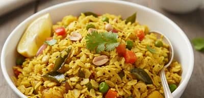 Vegetable Poha recipe