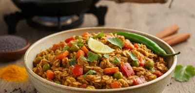 Veggie Masala Oats recipe