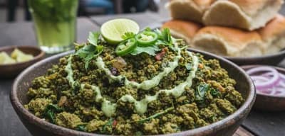 Mumbai Green Mutton Kheema recipe