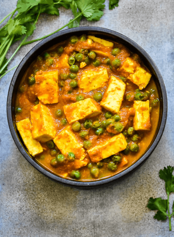 Matar Paneer hero image