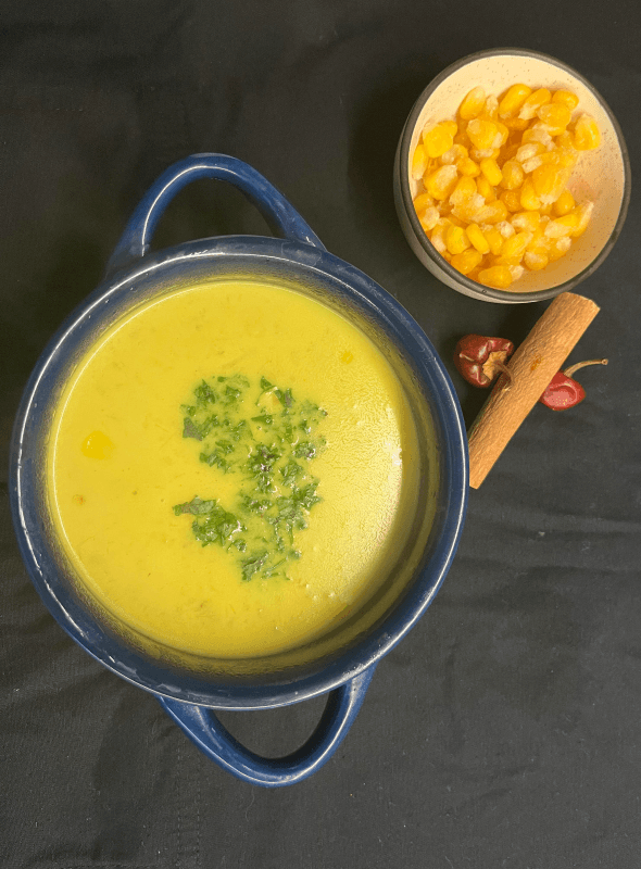 Corn Carrot Stew with Coconut Milk hero image