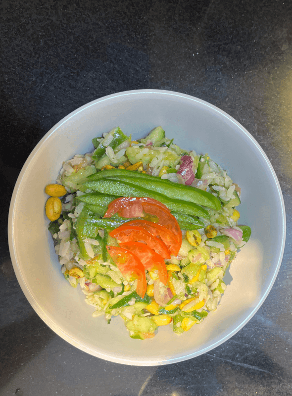 Poha Salad hero image