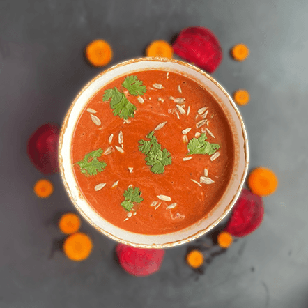 Beetroot and Carrot Soup hero image