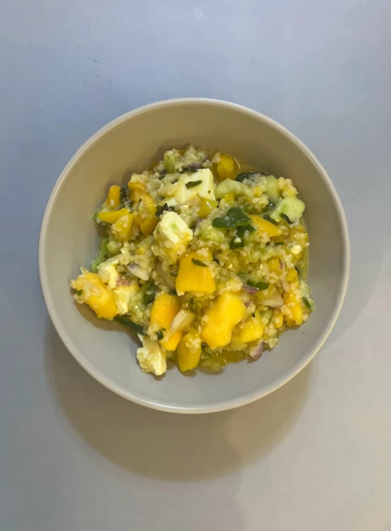 Daliya Mango Salad recipe