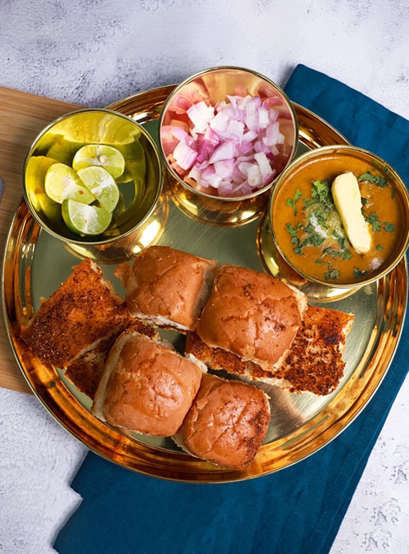 Hariyali Pav Bhaji recipe