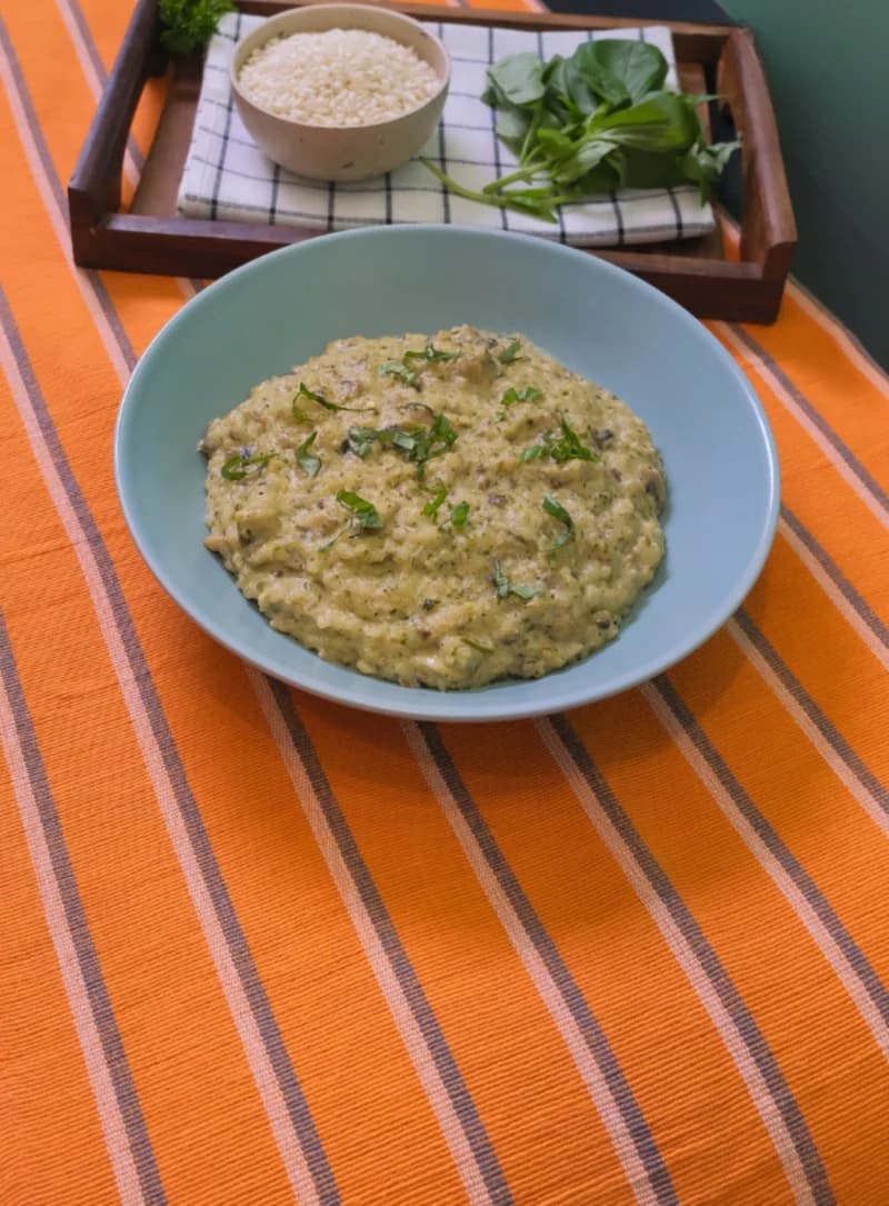 Mushroom Risotto with Arborio Rice recipe