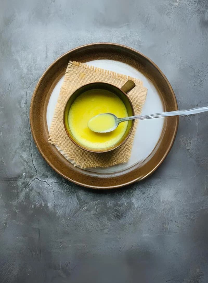 Besan Milk recipe
