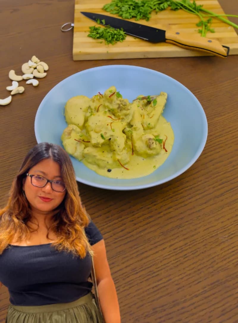 Chicken Rezala by Sanjana Das recipe