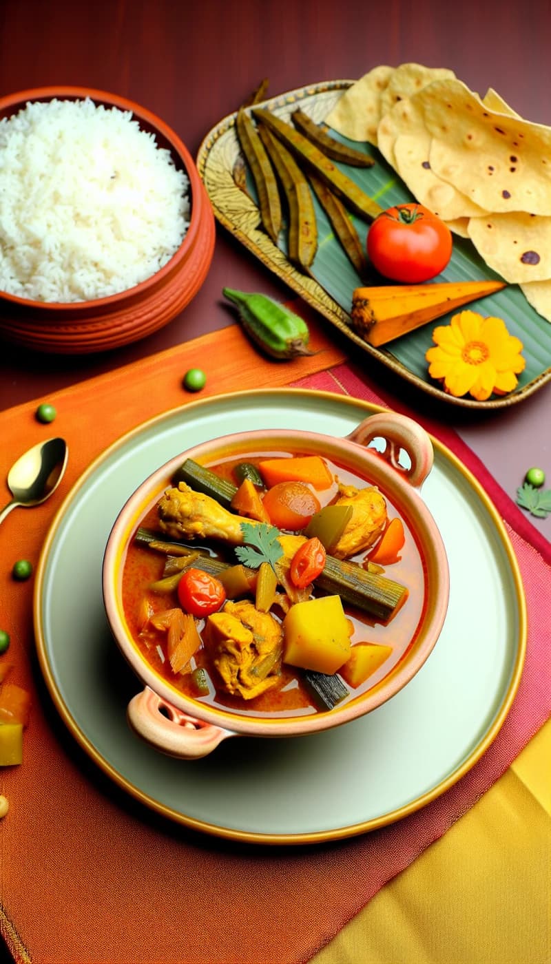 Chicken Sambar recipe