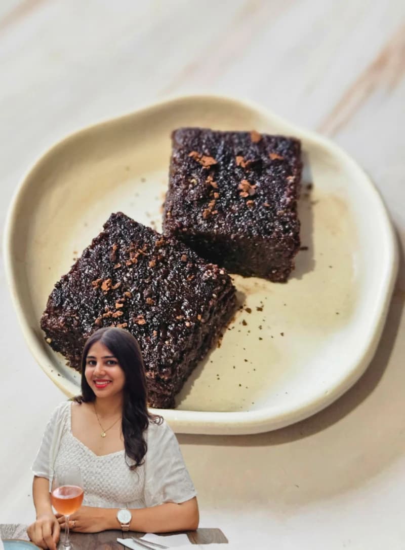 Fudge Brownies by Varshitha recipe
