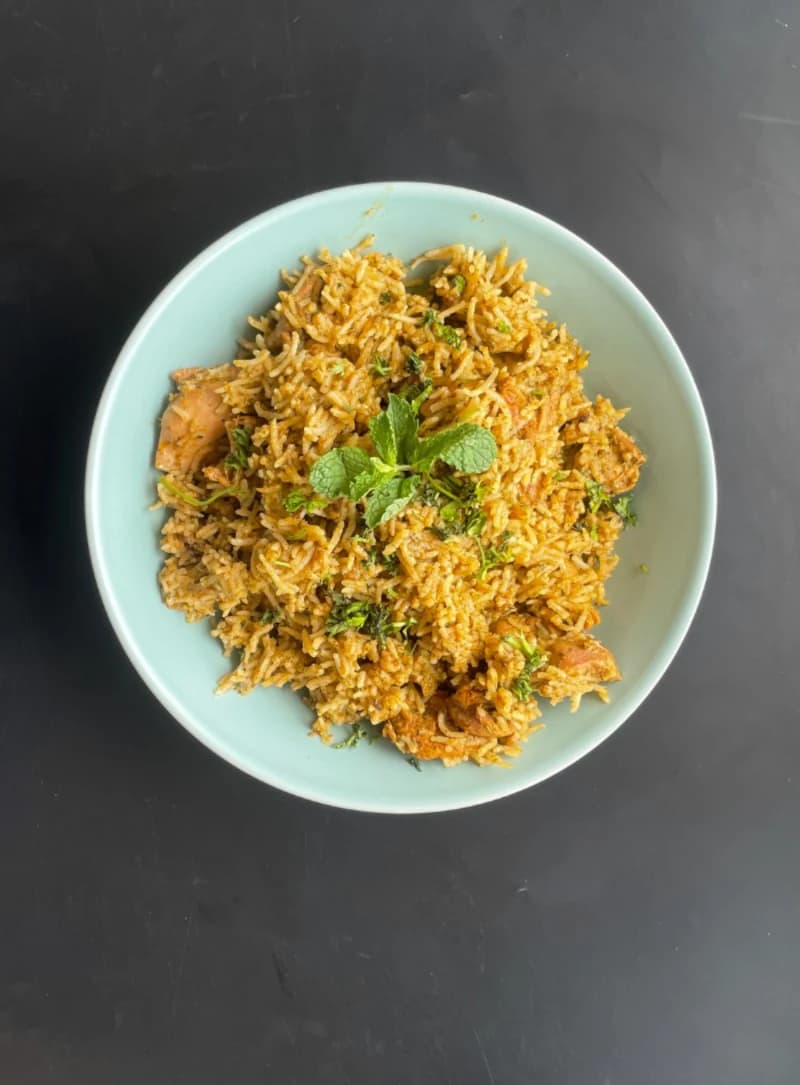 Chicken Donne Biryani  recipe