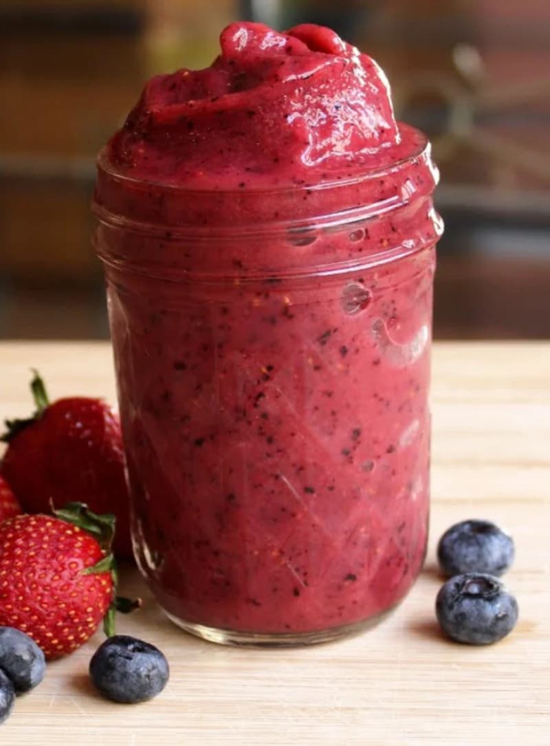 Mixed Berry Slushy recipe
