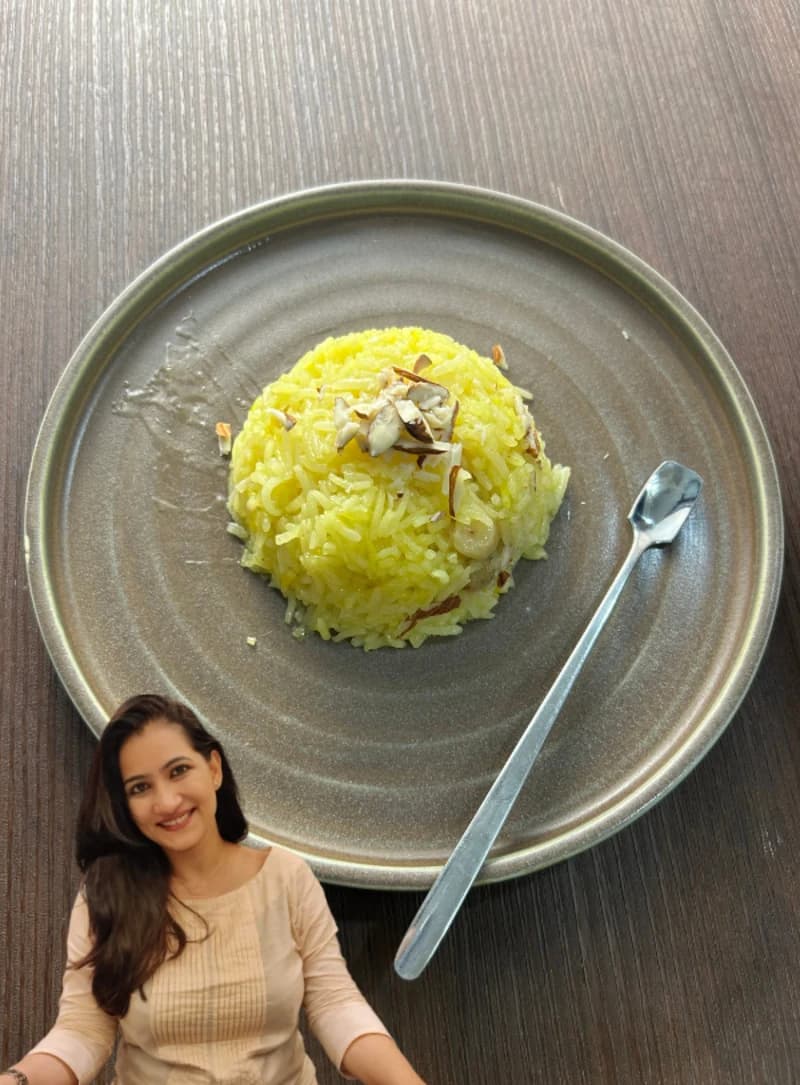 Rice Kesari Bhath By Pragya  recipe