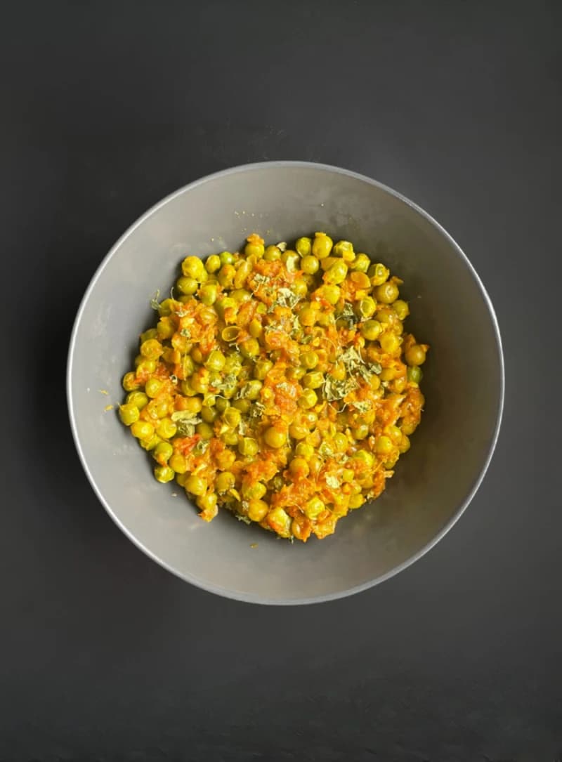 Green Peas Subzi recipe
