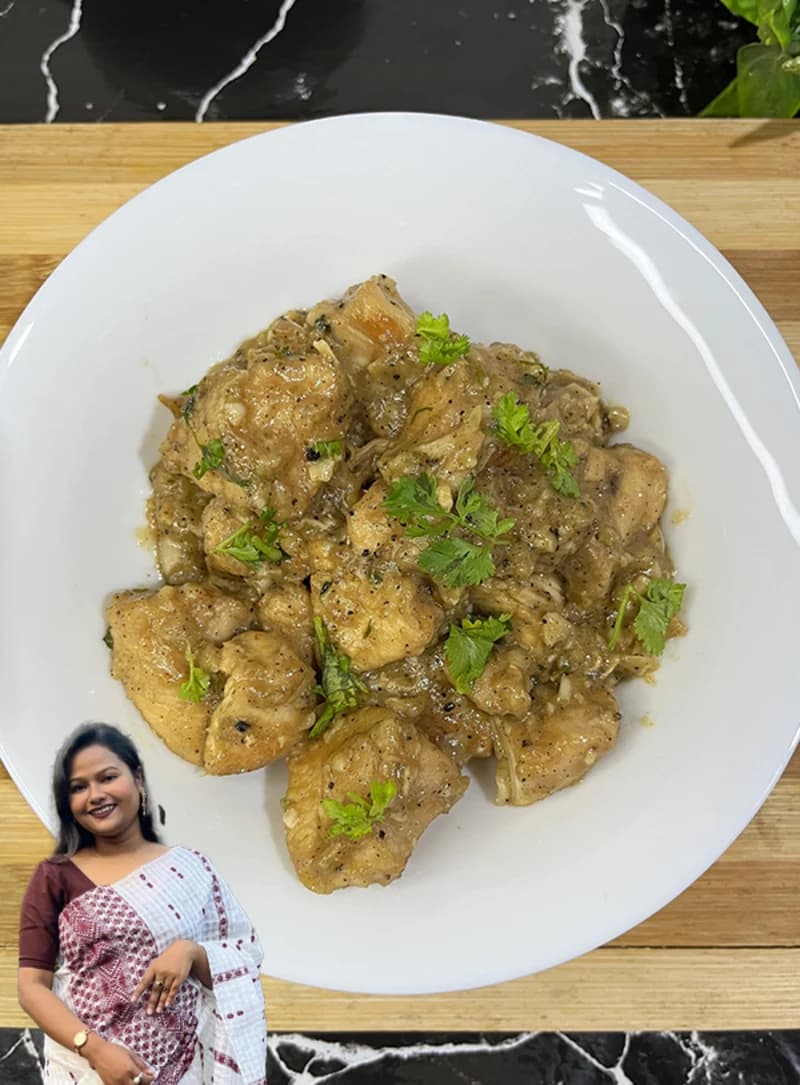 Garlic Chicken by Gayatri Neog  recipe