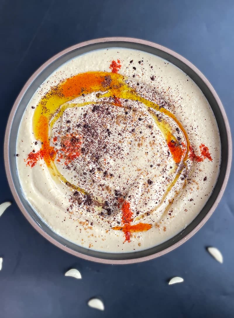 Hummus  with Greek Yoghurt recipe