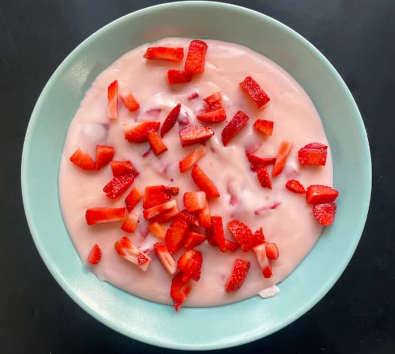 Strawberry Pudding recipe