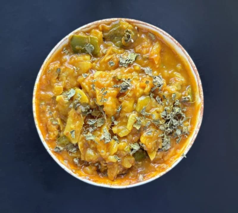 Aloo Capsicum Gravy recipe