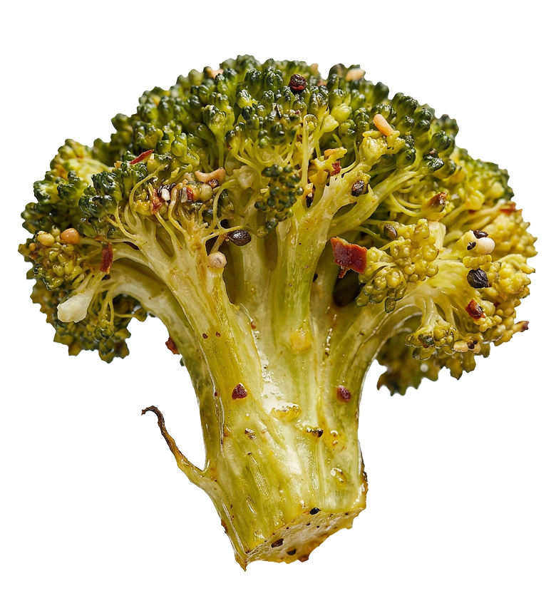 Crispy broccoli floret
